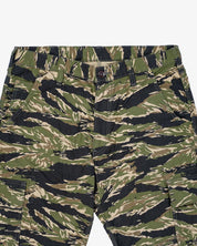 Satin Camouflage Cargo Pants - Tiger Stripe