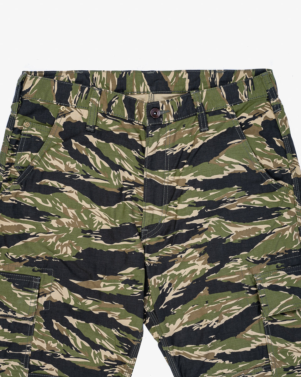 IH-737-TSC - Satin Camouflage Cargo Pants - Tiger Stripe