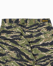 Satin Camouflage Cargo Pants - Tiger Stripe