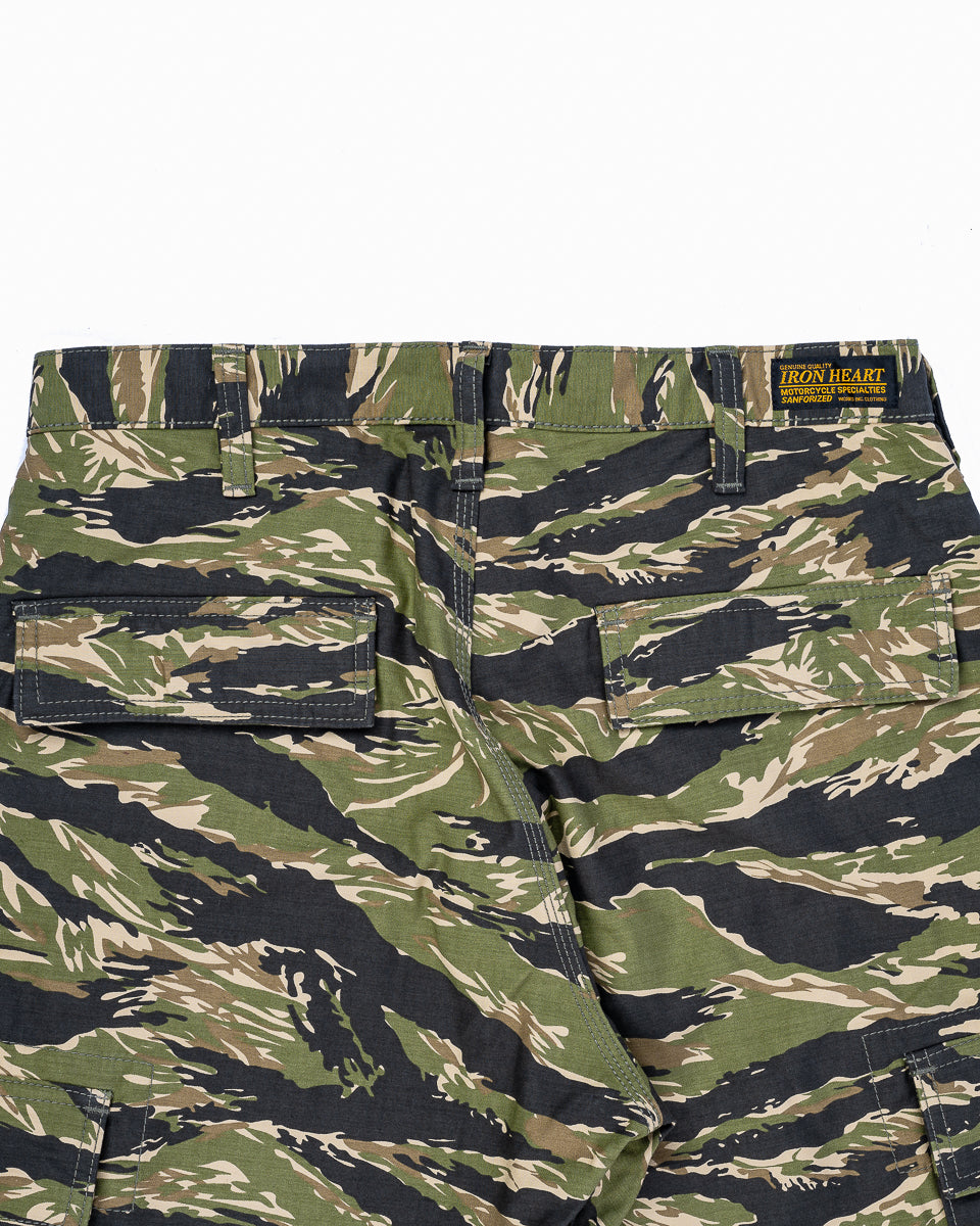 FW24 - IH-737-TSC - Satin Camouflage Cargo Pants - Tiger Stripe