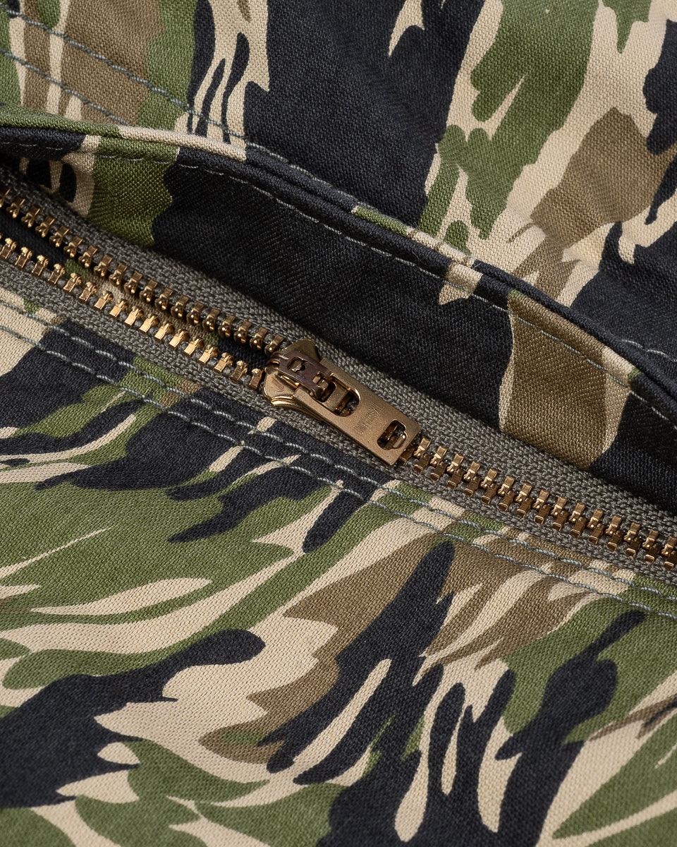 Satin Camouflage Cargo Pants - Tiger Stripe