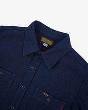 21 oz Sashiko Work Shirt - Indigo