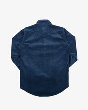 11oz Corduroy Western Shirt - Navy