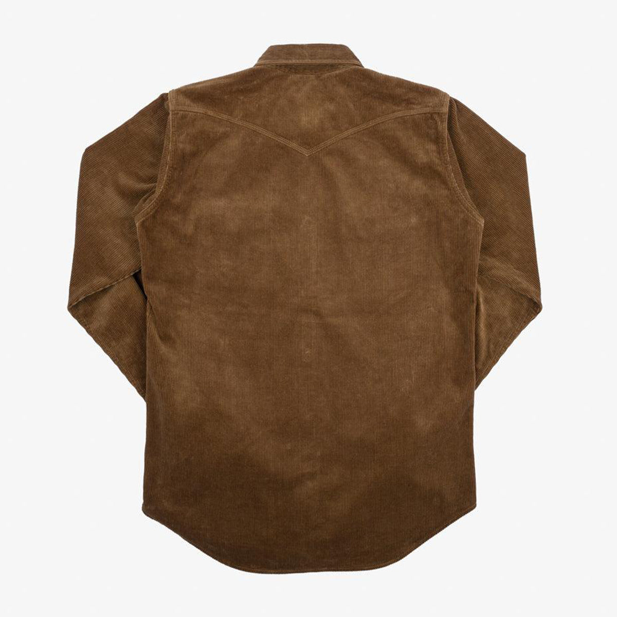 IHSH-398-CAM - 11oz Corduroy Western Shirt - Camel