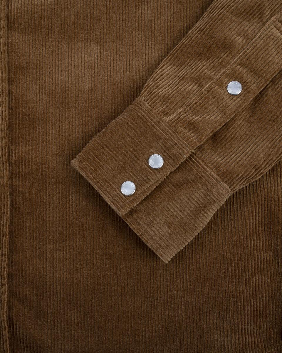 11oz Corduroy Western Shirt - Camel