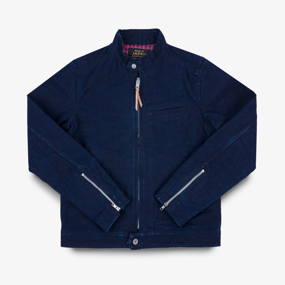 FW24 - IHJ-135-IND - 13oz Ox Riders Jacket - Indigo