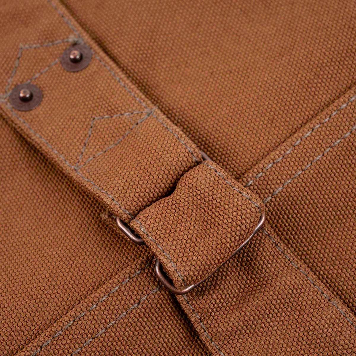 IHV-03-BRN - 17oz Cotton Duck Work Vest - Brown – IRON HEART GERMANY