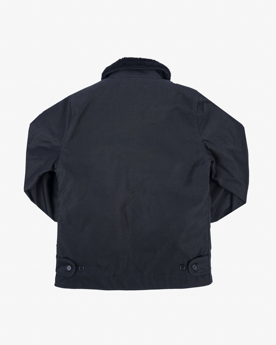 IHM-35-BLK - Whipcord N1 Deck Jacket - Black