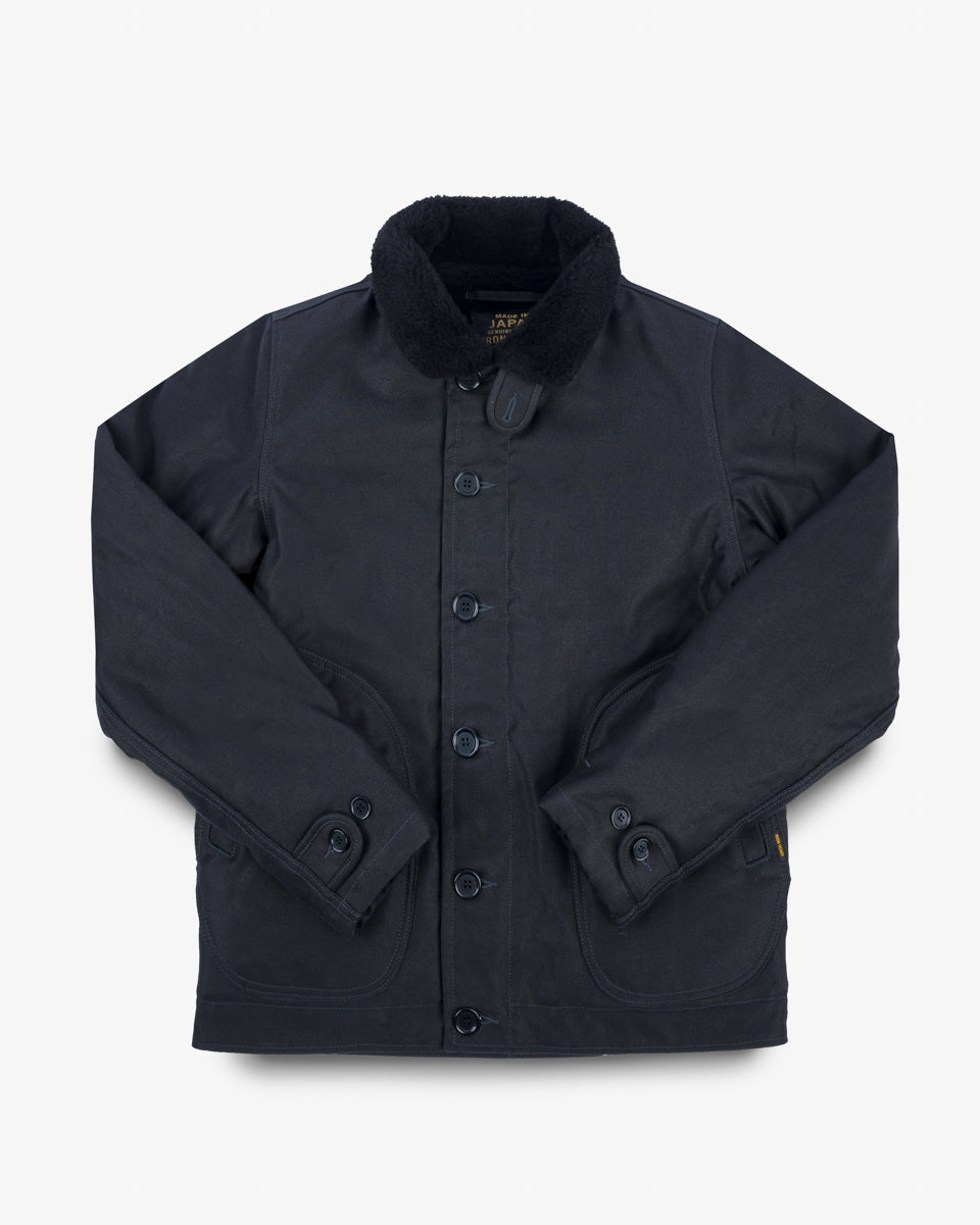 FW24 - IHM-35-BLK - Whipcord N1 Deck Jacket - Black