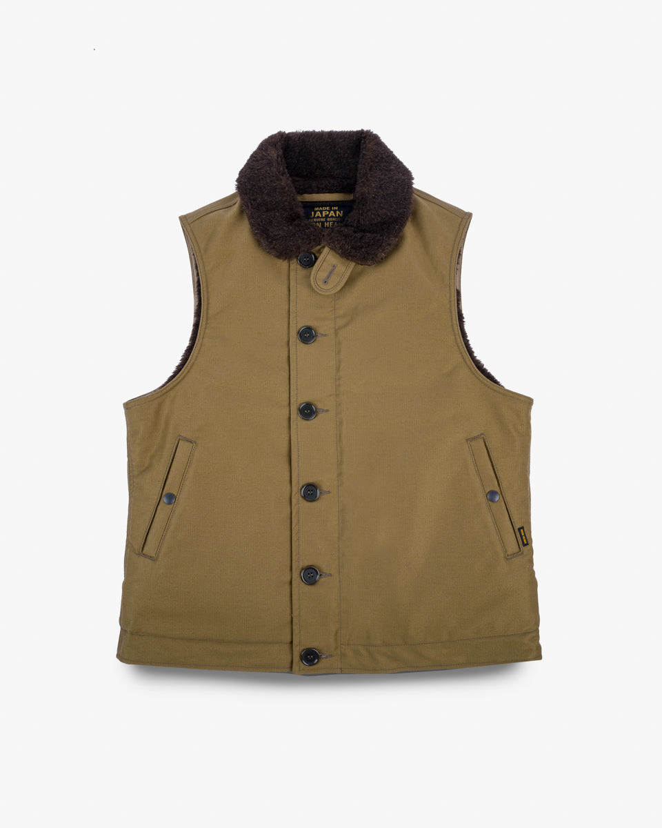 IHV-46-KHA - Whipcord N1 Deck Vest - Khaki