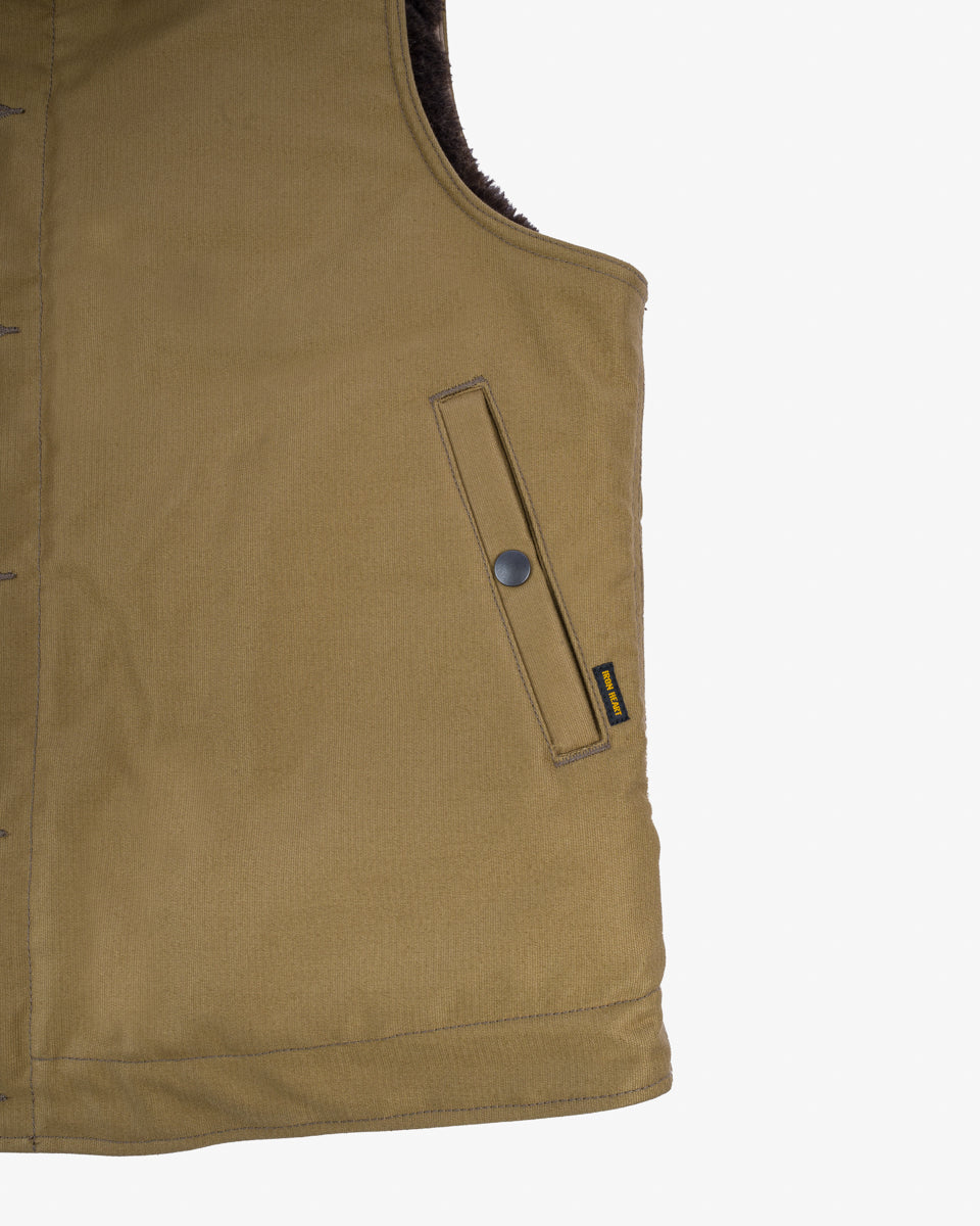 IHV-46-KHA - Whipcord N1 Deck Vest - Khaki