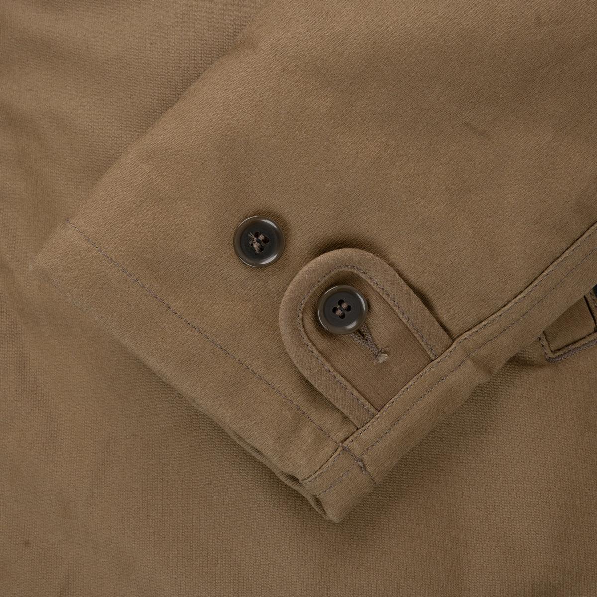 Oiled Whipcord N1 Deck Jacket - Khaki