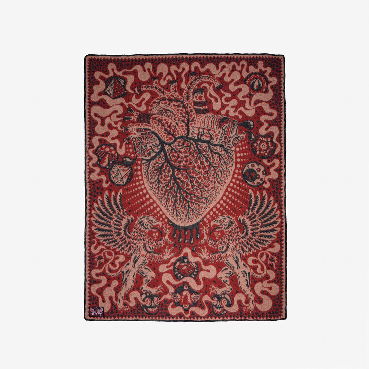 IHxIF-01 - Iron Heart x Indigofera Friendship Blanket