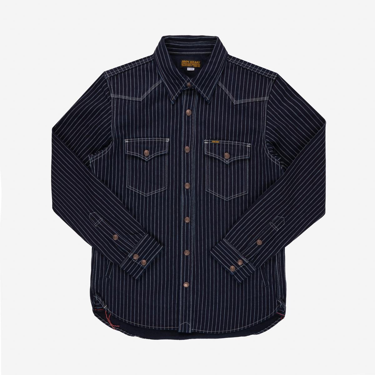 IHSH-227-IND - 12oz Wabash CPO Shirt - Indigo