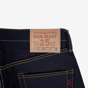 25oz Selvedge Denim Super Slim Cut Jeans - Indigo/Black