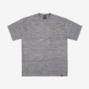 6.5oz Loopwheel Crew Neck T-Shirt (Long) - Grey