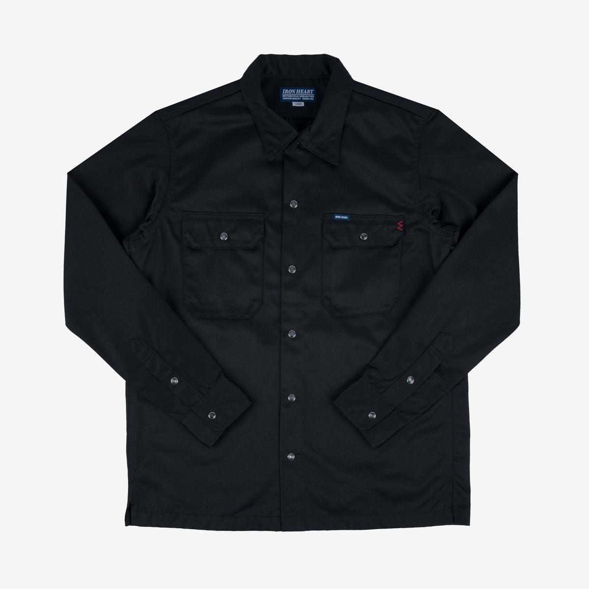 C Mechanic Shirt - Black which is a Shirts described by the following info SS24 and sold on the IRON HEART GERMANY online store