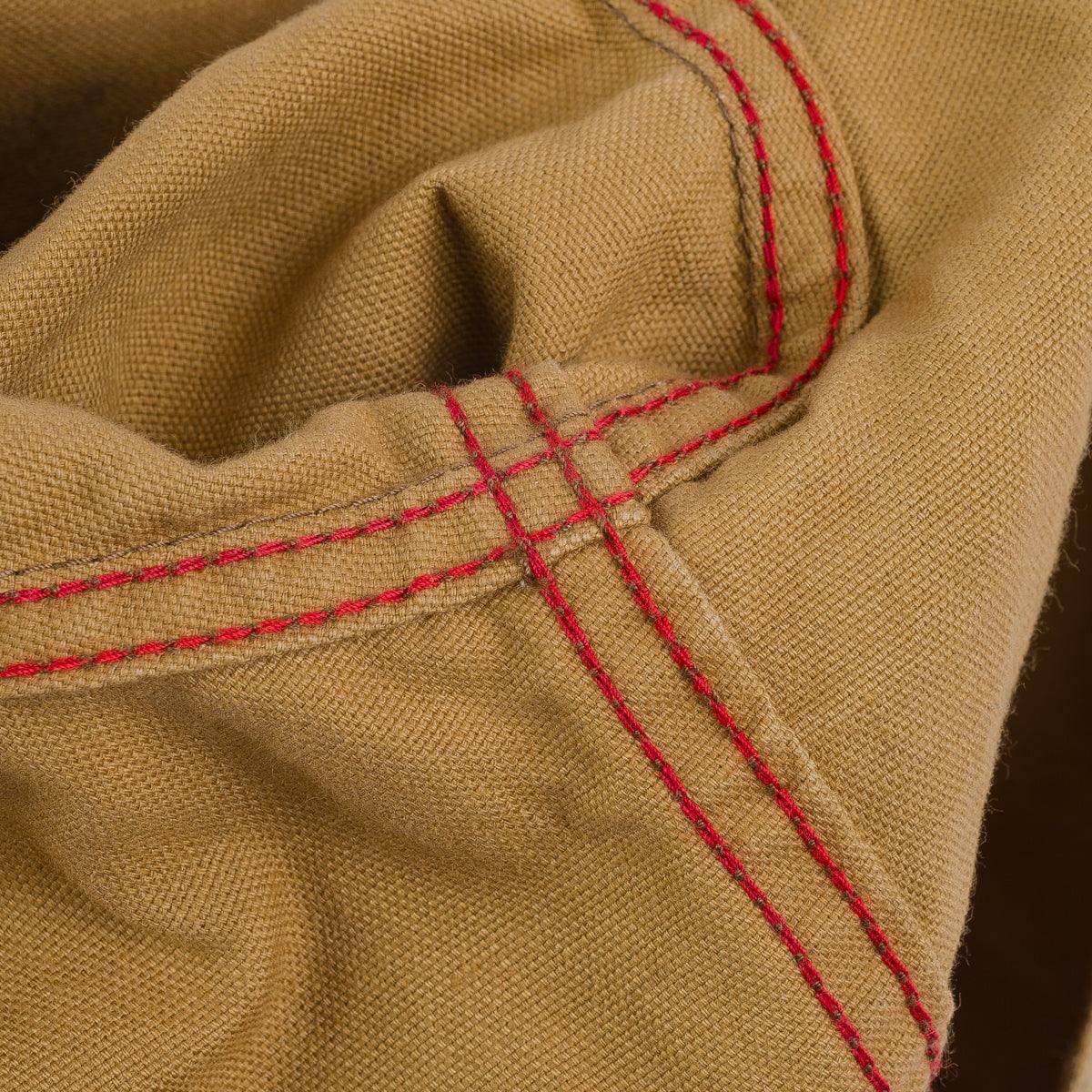 Image showing the IHJ-134-MUS - 9oz Paraffin Coated OX Type II Jacket - Mustard which is a Jackets described by the following info SS24 and sold on the IRON HEART GERMANY online store