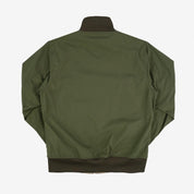 Image showing the IHJ-130-OLV - Reversible Tanker Jacket - Olive which is a Jackets described by the following info SS24 and sold on the IRON HEART GERMANY online store