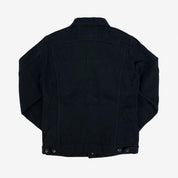 Image showing the IHJ-132-BLK - 14oz Selvedge Denim Modified Type III Jacket - Superblack which is a Jackets described by the following info SS24 and sold on the IRON HEART GERMANY online store