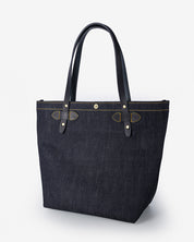 IHE-49-IND - 25oz Selvedge Denim Tote Bag - Indigo