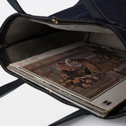 IHE-49-IND - 25oz Selvedge Denim Tote Bag - Indigo