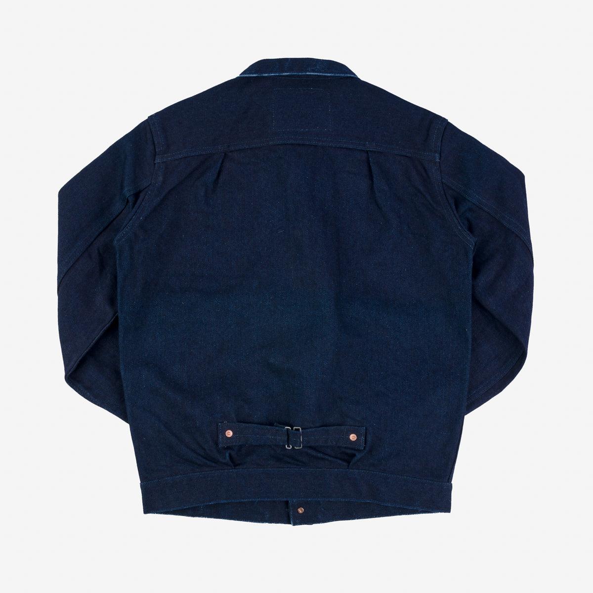 19oz Selvedge Denim Type I Jacket - Indigo/Grey