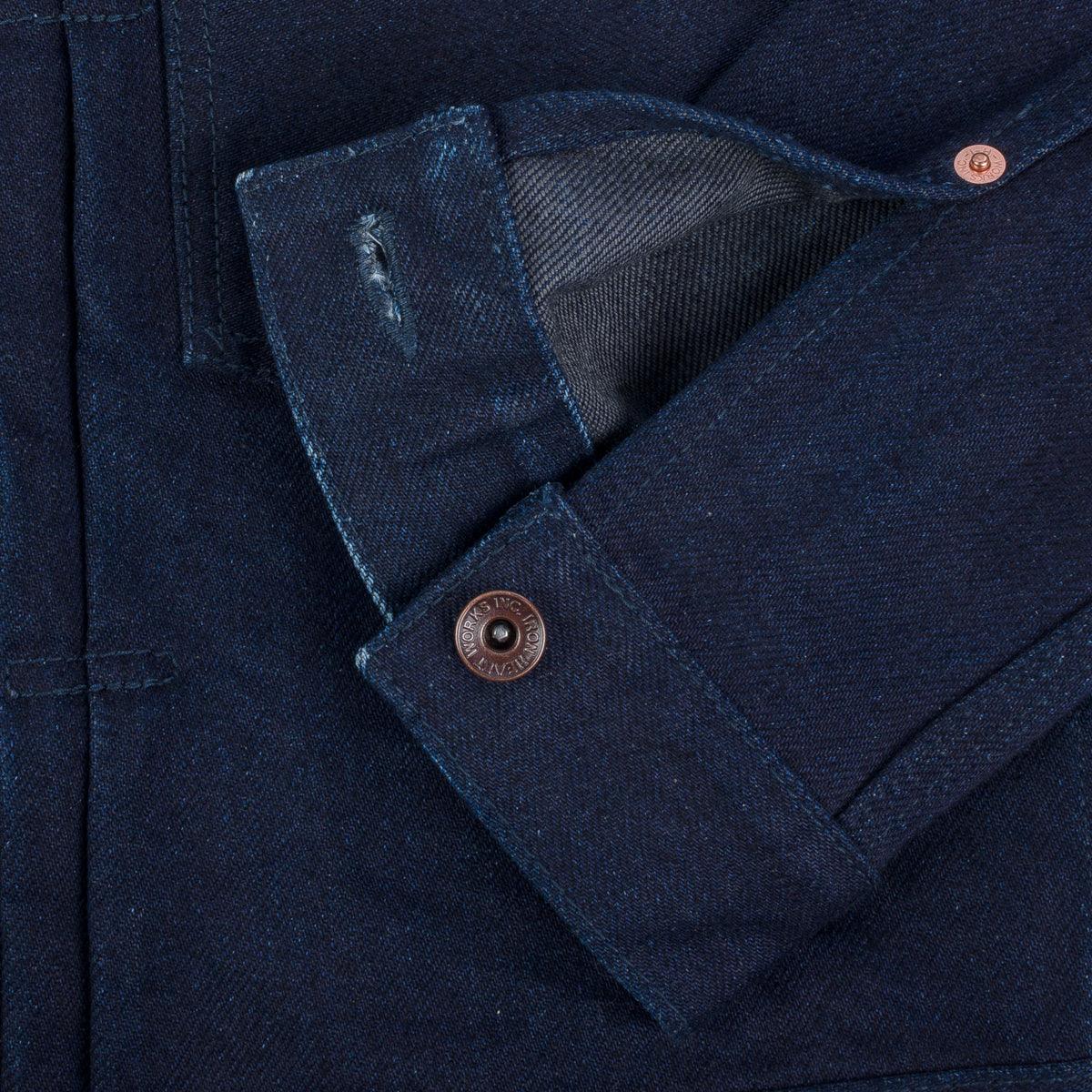 19oz Selvedge Denim Type I Jacket - Indigo/Grey