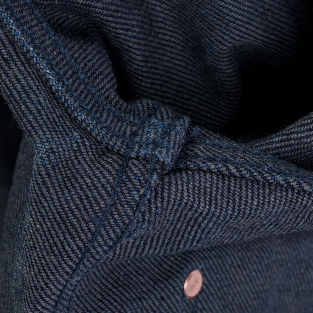 19oz Selvedge Denim Type I Jacket - Indigo/Grey