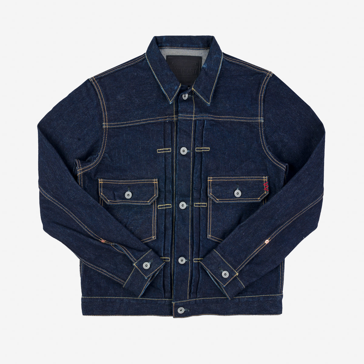 IHJ-139-IND - 19oz Selvedge Denim Type II Jacket - Indigo