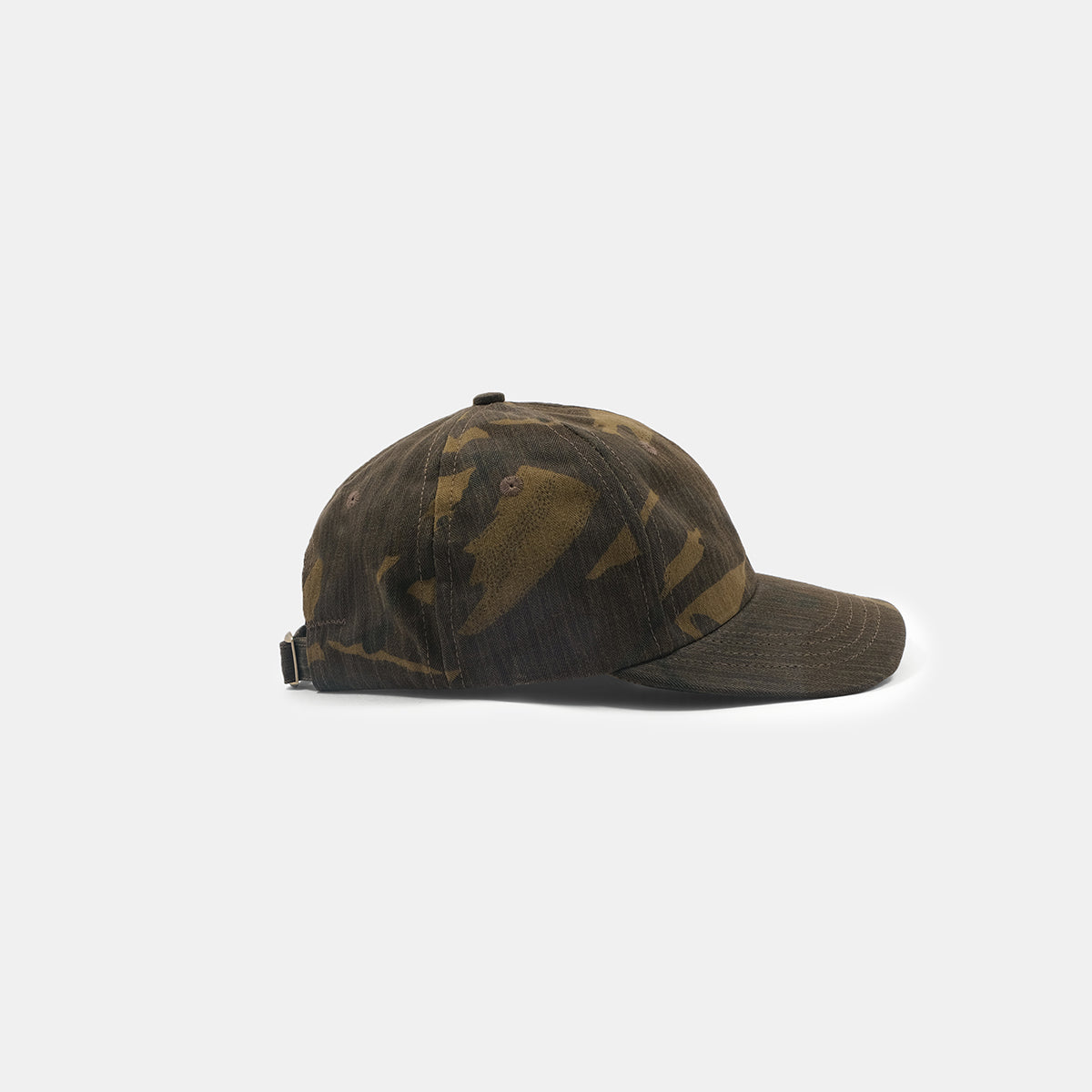 DE-BC02WC-DW-CAM - DEHEN 1920 12oz Waxed Cotton Baseball Cap - Darkwood Camouflage