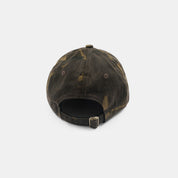 DE-BC02WC-DW-CAM - DEHEN 1920 12oz Waxed Cotton Baseball Cap - Darkwood Camouflage