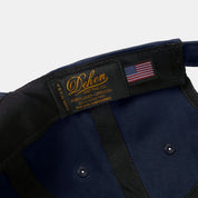 DE-BCW02WC-NAV - DEHEN 1920 12oz Waxed Cotton Baseball Cap - Navy
