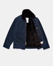 Dehen 1920 Waxed Canvas N-1 Deck Jacket - Navy