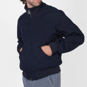DE-JA084-IND - DEHEN 1920 Pilot Jacket Cotton Sashiko - Indigo