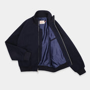 DE-JA084-IND - DEHEN 1920 Pilot Jacket Cotton Sashiko - Indigo