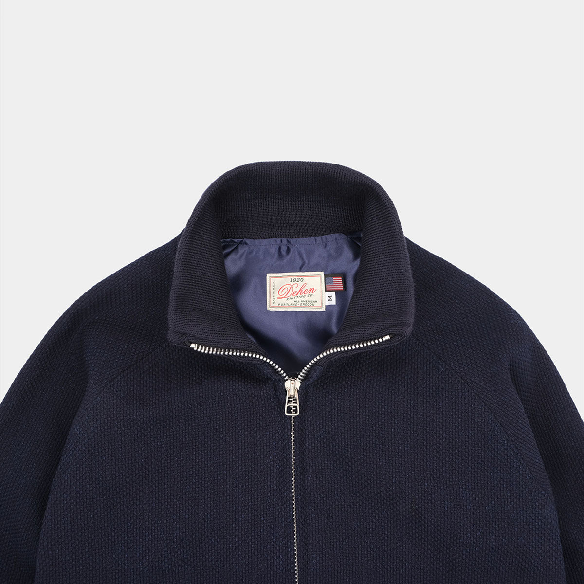 DE-JA084-IND - DEHEN 1920 Pilot Jacket Cotton Sashiko - Indigo