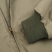 DE-JA084WC-SAG - DEHEN 1920 Pilot Jacket Dry Wax Cotton - Sage