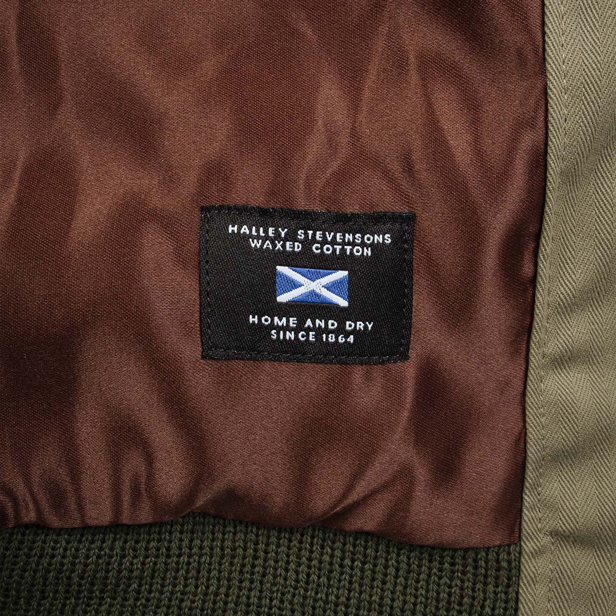 DE-JA084WC-SAG - DEHEN 1920 Pilot Jacket Dry Wax Cotton - Sage