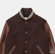 Dehen 1920 Varsity Jacket - Brown