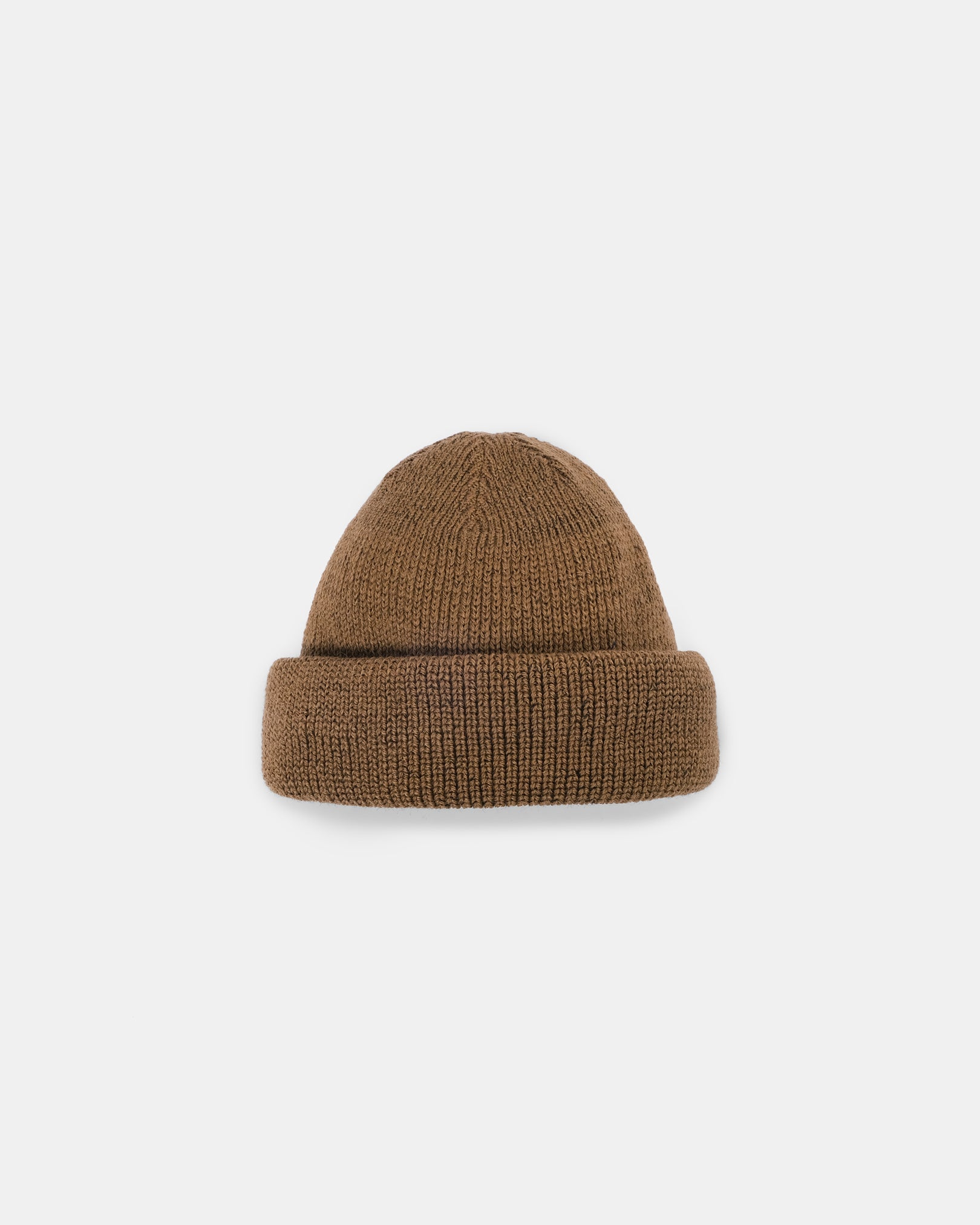 DE-WKC001-TAN - Dehen 1920 Wool Knit Watch Cap - Dark Tan