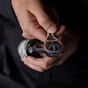 GA-CHURCH-KEY - GOOD ART HLYWD Church Key GOOSEBUMPS - Sterling Silver