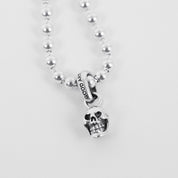 GA-JACK-SKULL-2A - GOOD ART HLYWD Jack Skull Pendant 2A - Sterling Silver