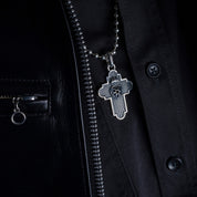 GA-JIMMY-CROSS-PEN-A - GOOD ART HLYWD Jimmy Cross Pendant A - Sterling Silver