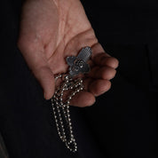 GA-JIMMY-CROSS-PEN-A - GOOD ART HLYWD Jimmy Cross Pendant A - Sterling Silver