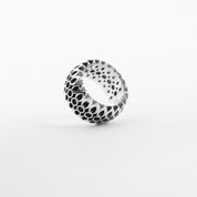 GA-M25-RING-SI - GOOD ART HLYWD Model 25 Ring - Sterling Silver
