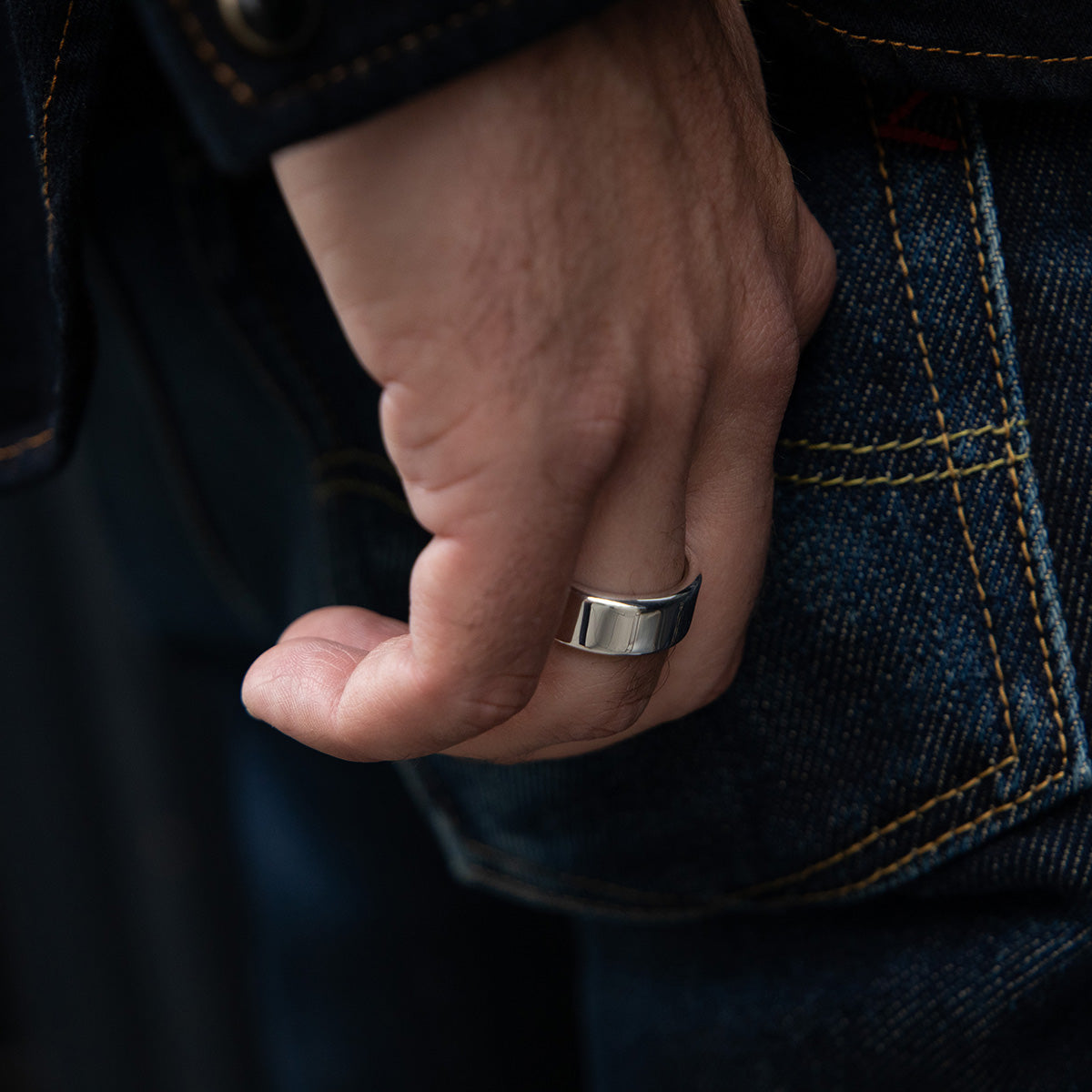 GA-MODEL-31-RING - GOOD ART HLYWD Model 31 Ring - Sterling Silver 