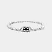 GOOD ART HLYWD Poplock Bracelet Triple Cutout - Sterling Silver