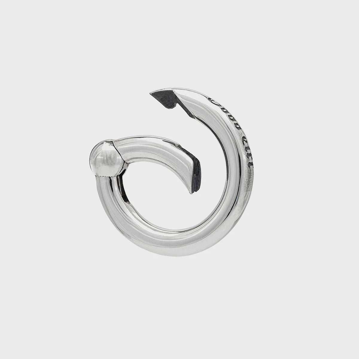 GA-SPRING-RING-SMOOTH-B - GOOD ART HLYWD Spring Ring  Smooth B- Sterling Silver