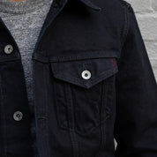 IH-526J-142OD - 14oz Selvedge Denim Type III Jacket - Overdyed Indigo